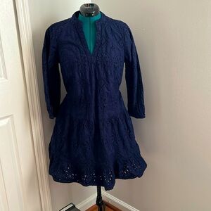 Gap embroidered dress
